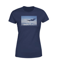 Thumbnail for Cruising Gulfstream Jet Designed Women T-Shirts