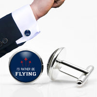 Thumbnail for I'D Rather Be Flying Designed Cuff Links