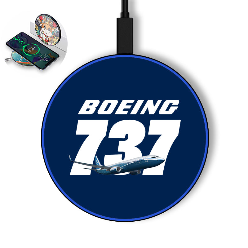 Super Boeing 737+Text Designed Wireless Chargers