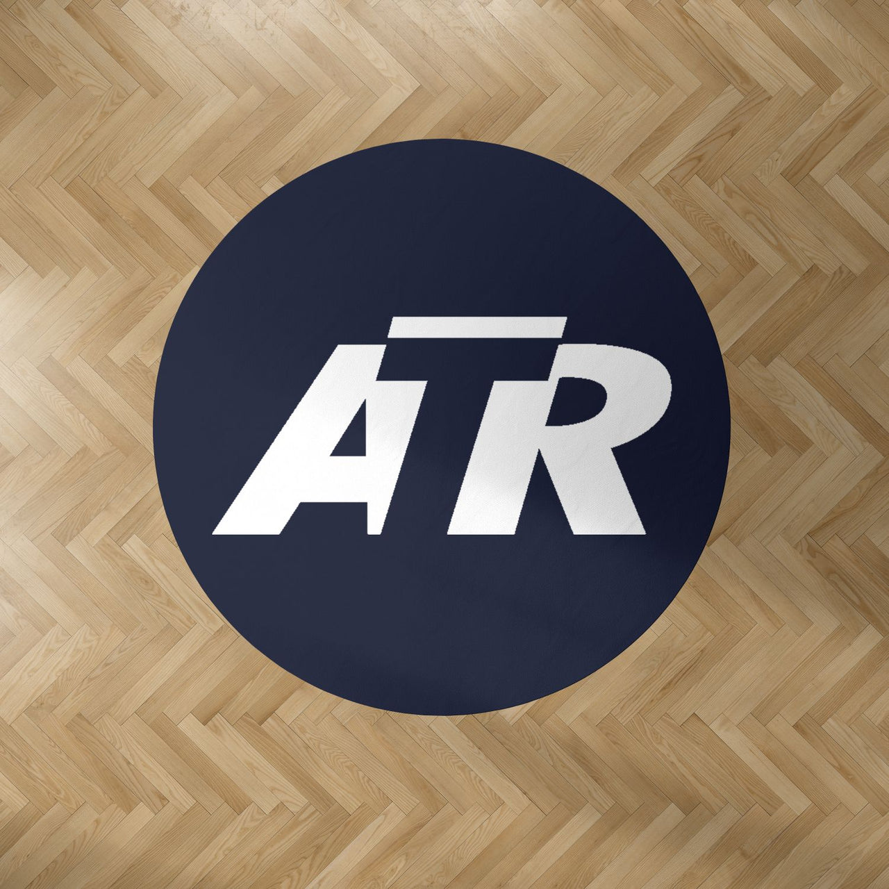 ATR & Text Designed Carpet & Floor Mats (Round)