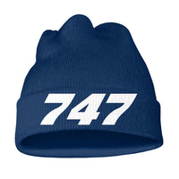 Thumbnail for 747 Flat Text Knit 3D Beanies