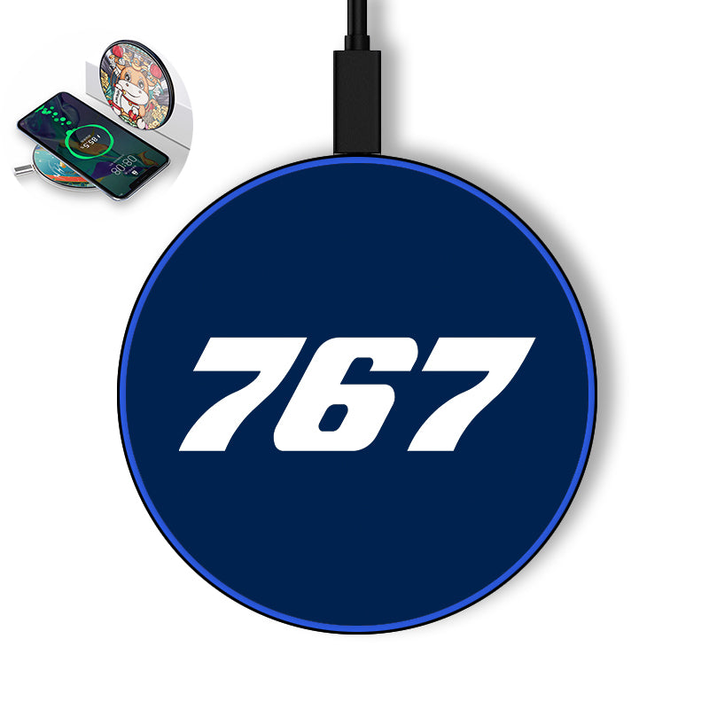 767 Flat Text Designed Wireless Chargers