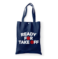 Thumbnail for Ready For Takeoff Designed Tote Bags