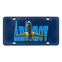 Thumbnail for Antonov AN-225 (24) Designed Metal (License) Plates