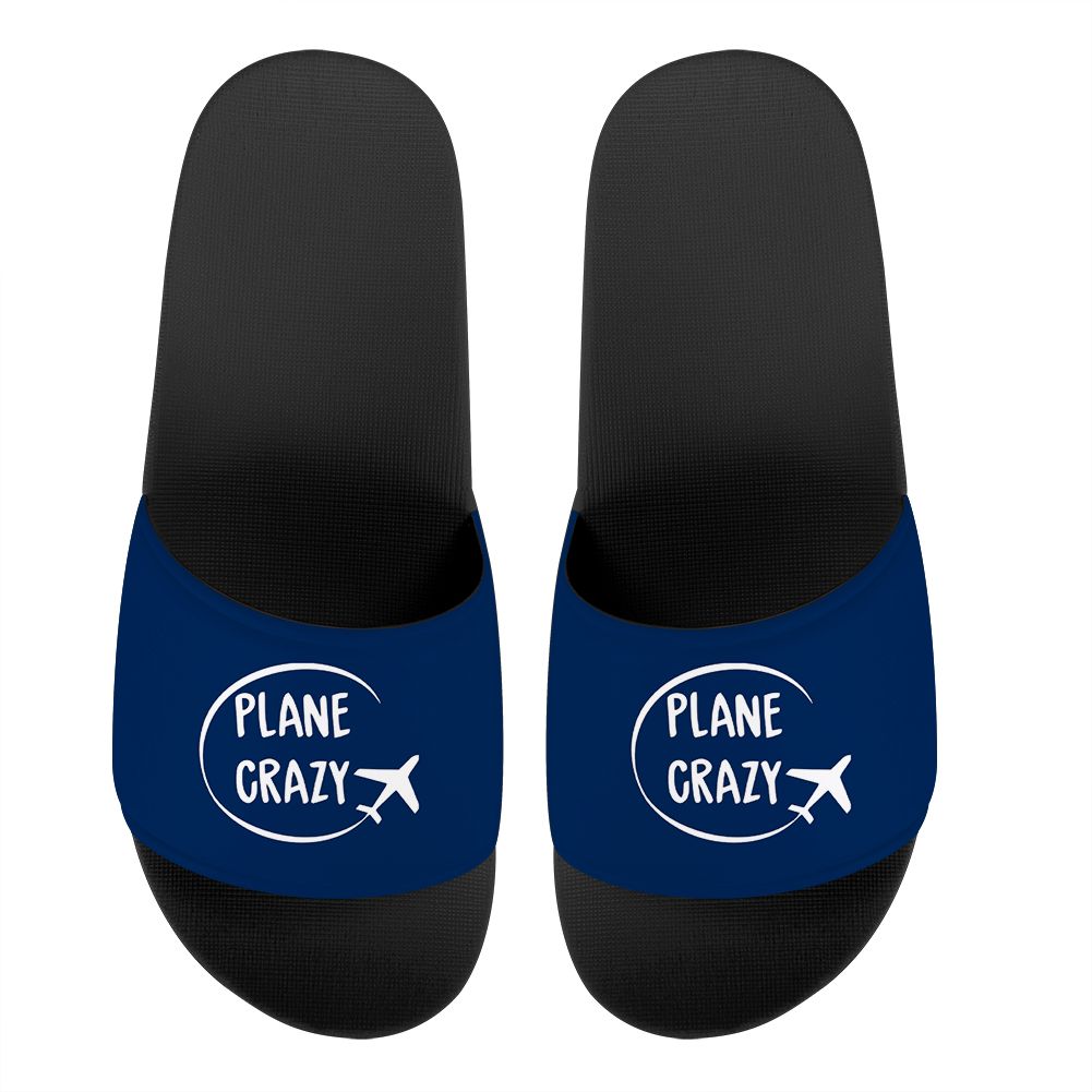 Plane Crazy Designed Sport Slippers