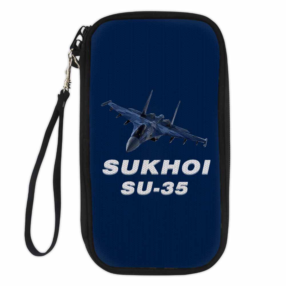 The Sukhoi SU-35 Designed Travel Cases & Wallets