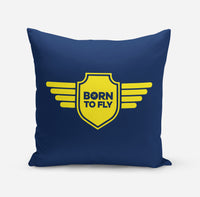 Thumbnail for Born To Fly & Badge Designed Pillows