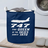 Thumbnail for Boeing 747 - Queen of the Skies (2) Designed Laundry Baskets