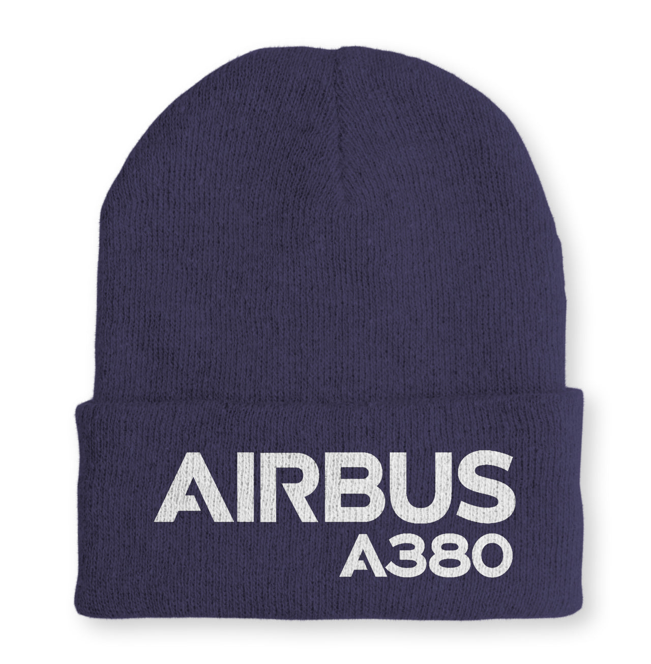 Airbus A380 & Text Embroidered Beanies