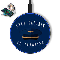 Thumbnail for Your Captain Is Speaking Designed Wireless Chargers
