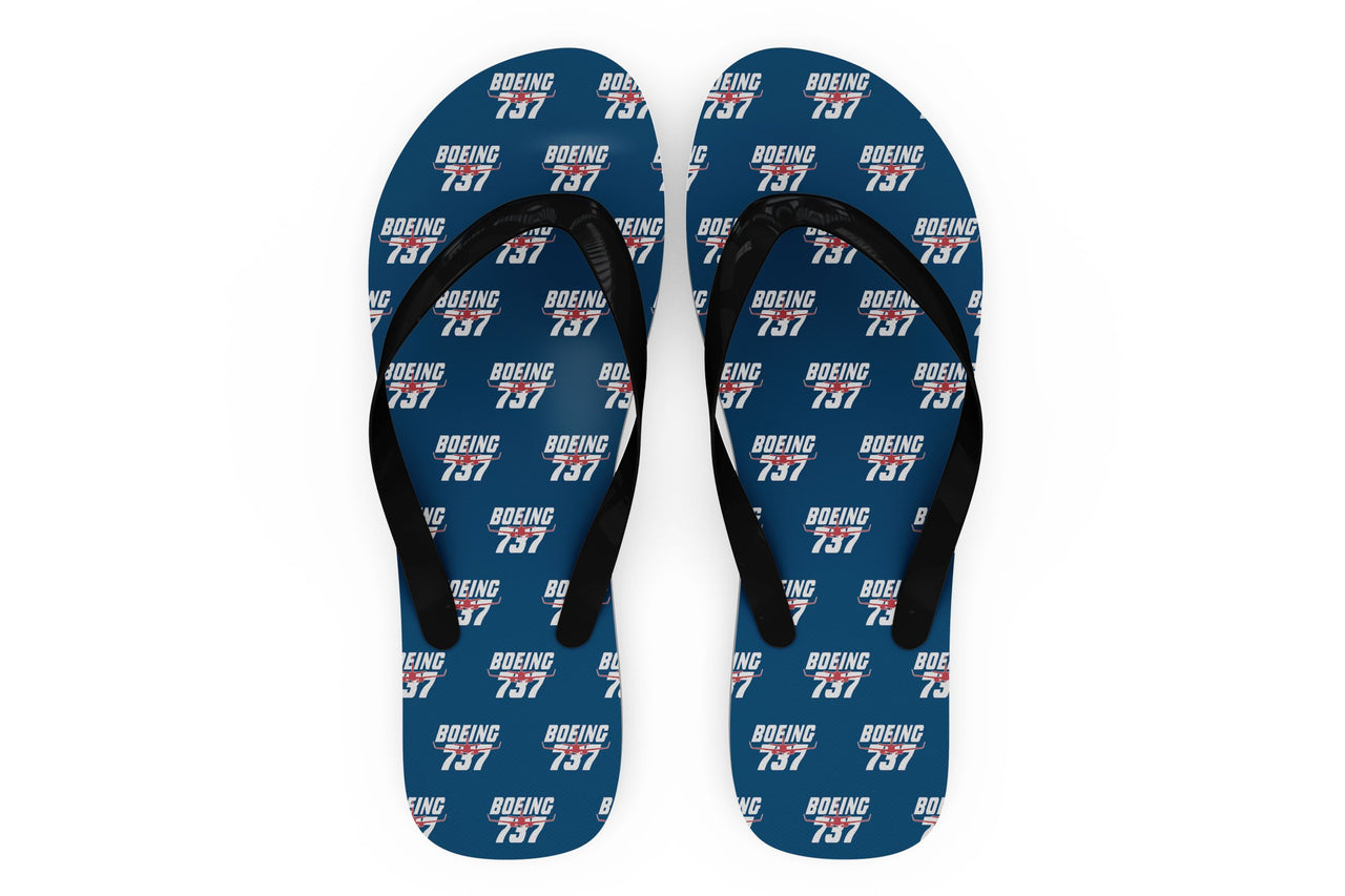 Amazing Boeing 737 Designed Slippers (Flip Flops)