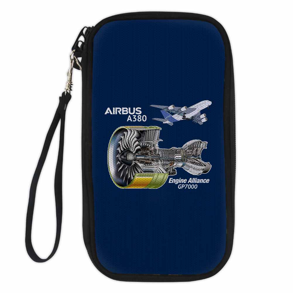 Airbus A380 & GP7000 Engine Designed Travel Cases & Wallets