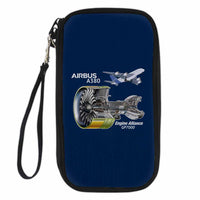 Thumbnail for Airbus A380 & GP7000 Engine Designed Travel Cases & Wallets