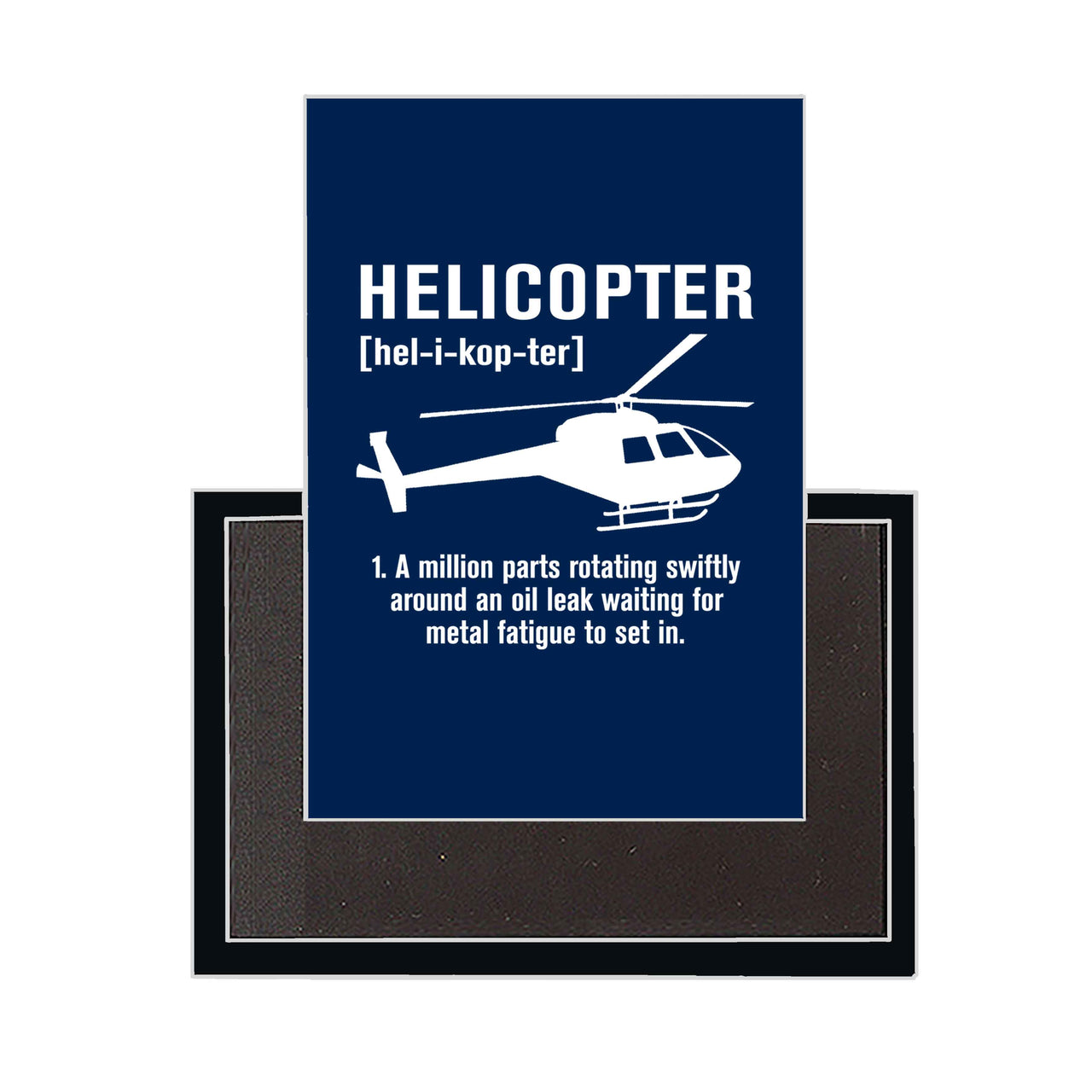 Helicopter [Noun] Designed Magnets