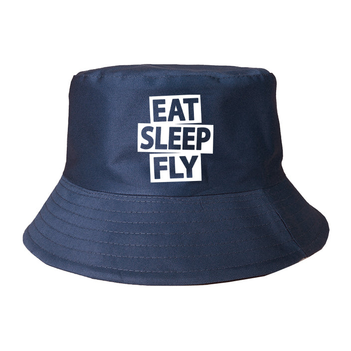 Eat Sleep Fly Designed Summer & Stylish Hats