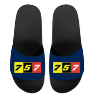 Thumbnail for Flat Colourful 757 Designed Sport Slippers