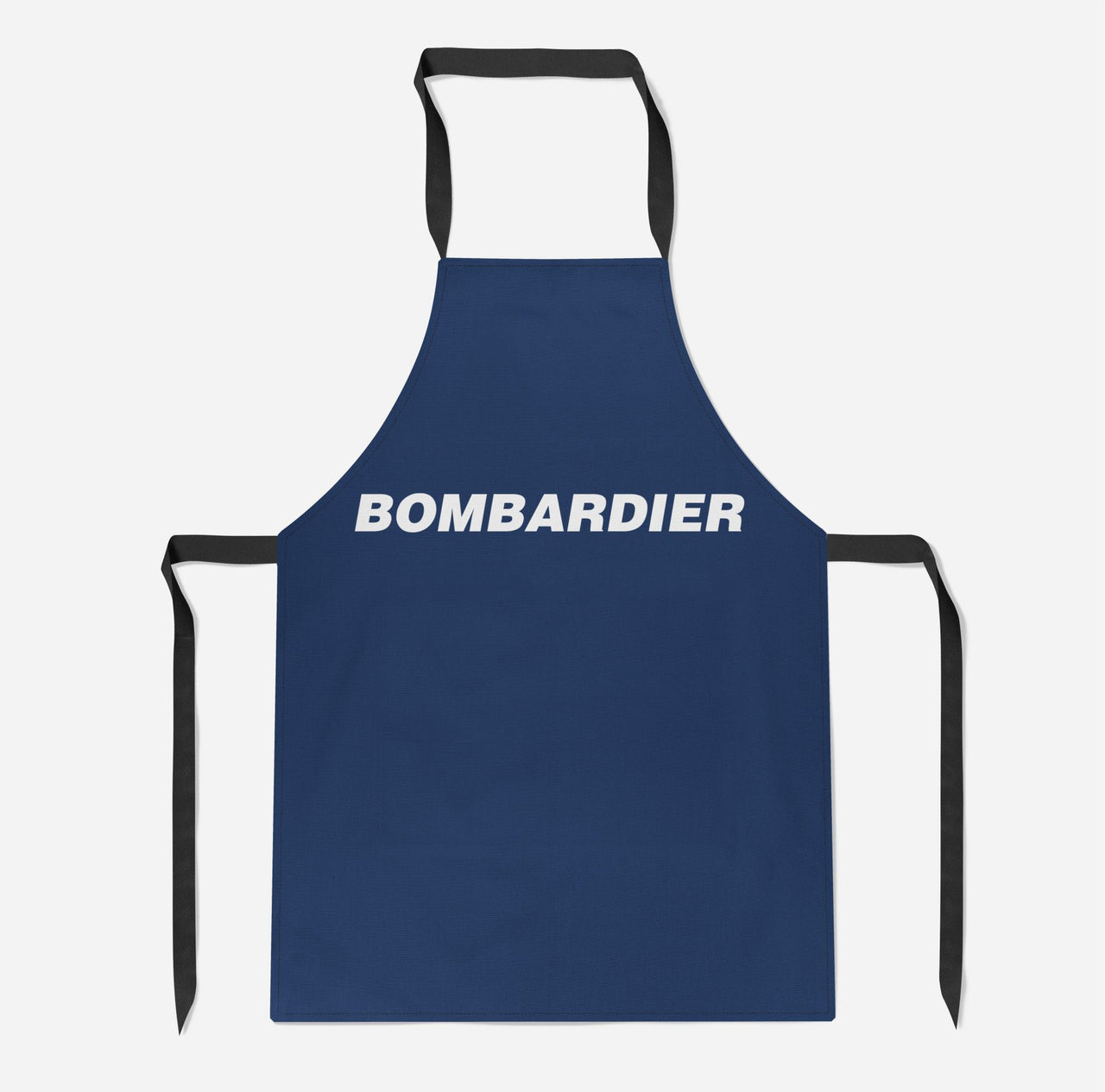 Bombardier & Text Designed Kitchen Aprons