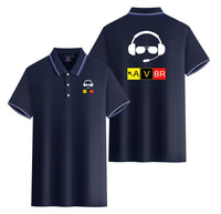 Thumbnail for AV8R 2 Designed Stylish Polo T-Shirts (Double-Side)