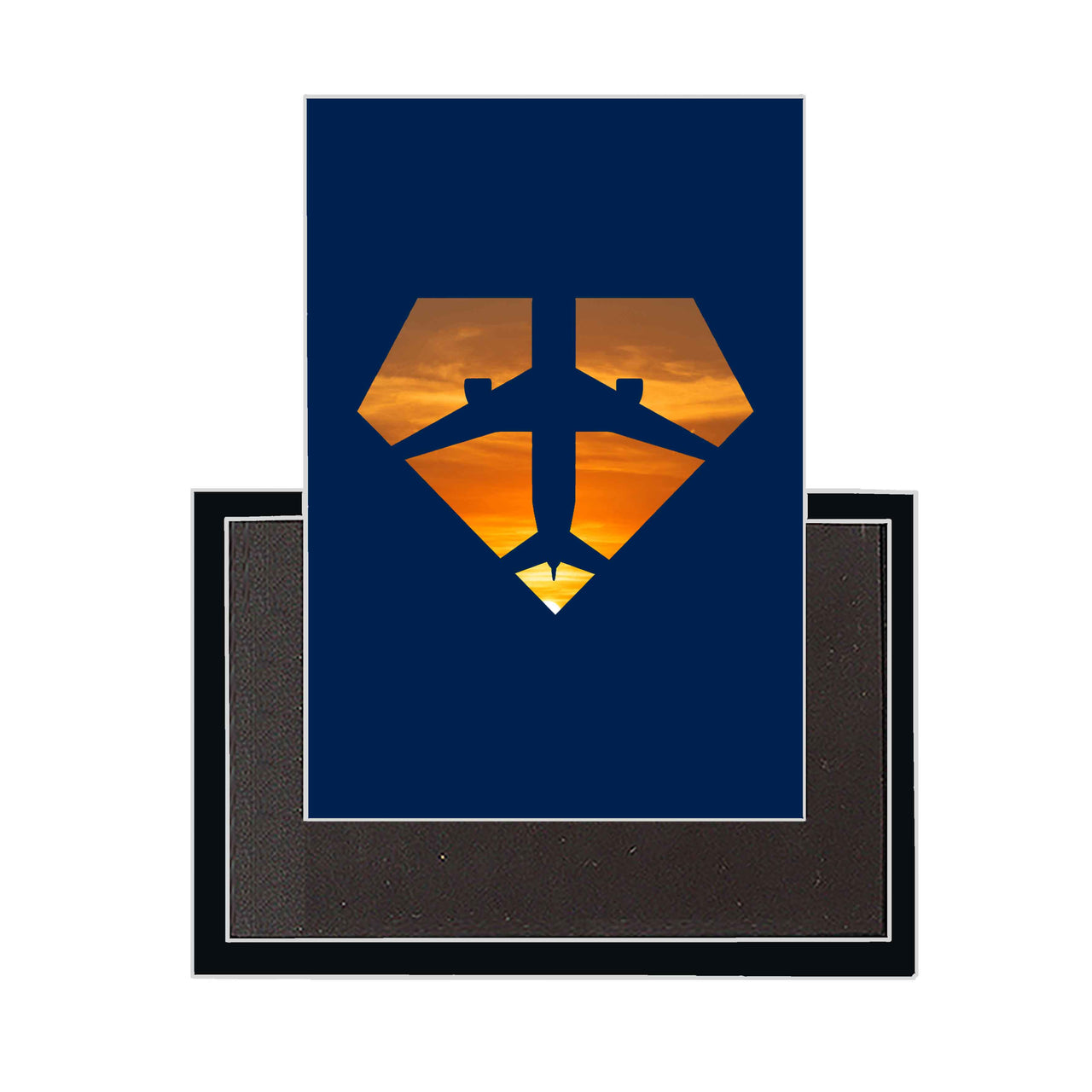 Supermen of The Skies (Sunset) Designed Magnets