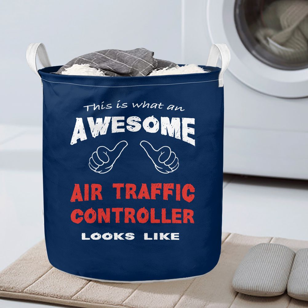 Air Traffic Controller Designed Laundry Baskets