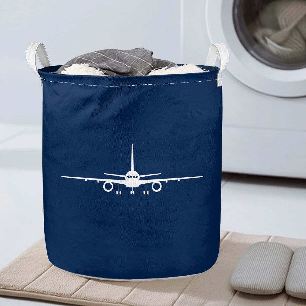 Boeing 757 Silhouette Designed Laundry Baskets