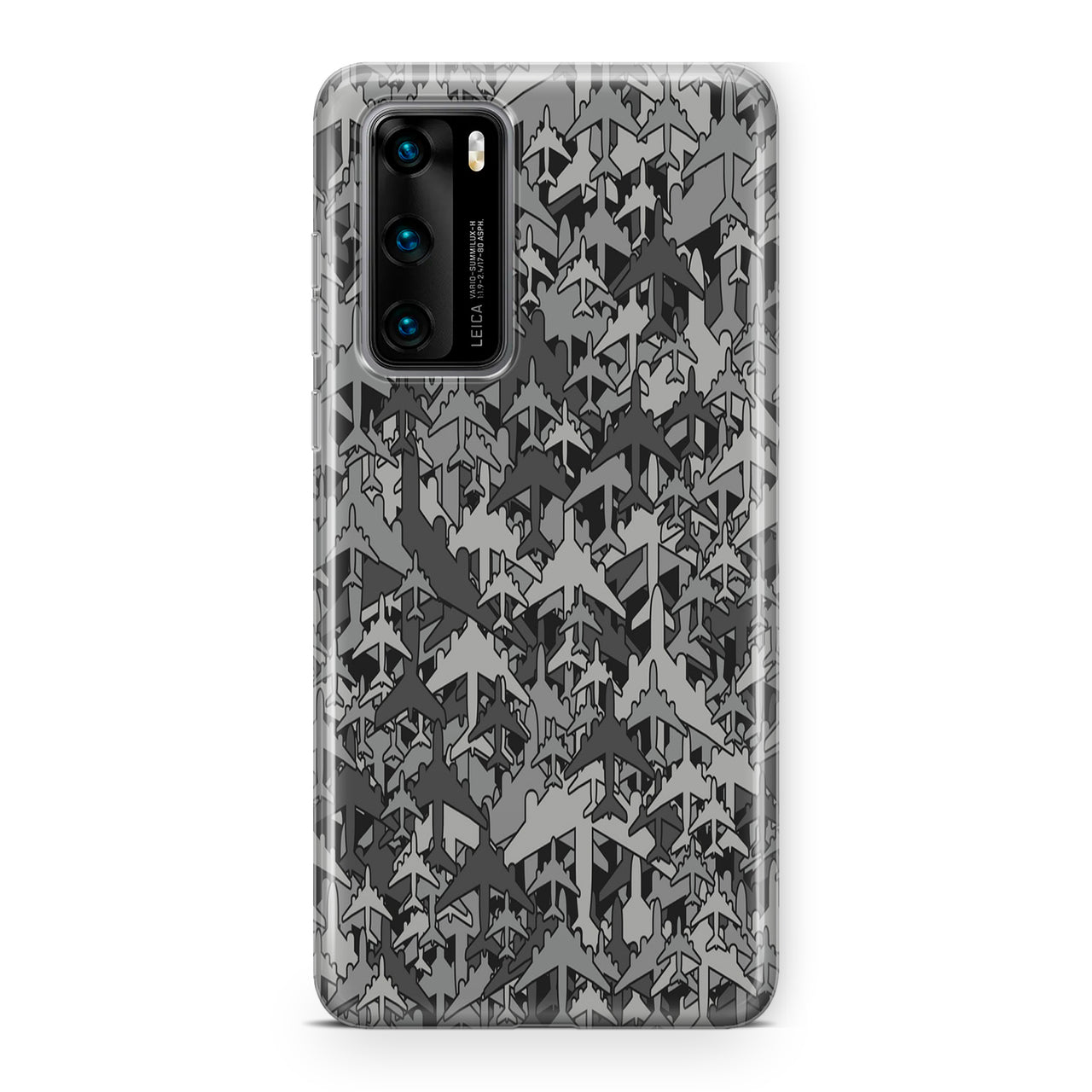 Dark Coloured Airplanes Designed Huawei Cases