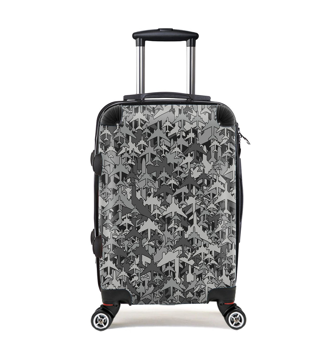 Dark Coloured Airplanes Designed Cabin Size Luggages