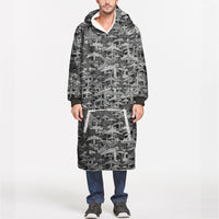 Thumbnail for Dark Coloured Airplanes Designed Blanket Hoodies