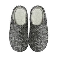 Thumbnail for Dark Coloured Airplanes Designed Cotton Slippers