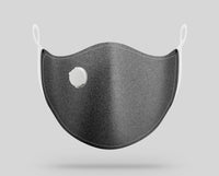 Thumbnail for Dark Gray Jeans Texture Designed Face Masks