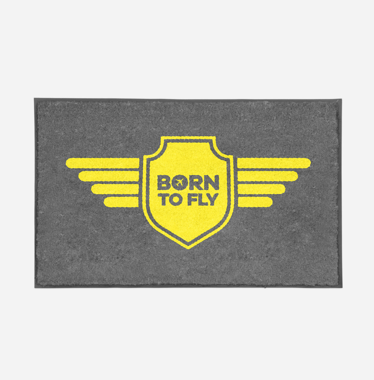 Born To Fly & Badge Designed Door Mats