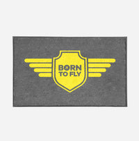 Thumbnail for Born To Fly & Badge Designed Door Mats