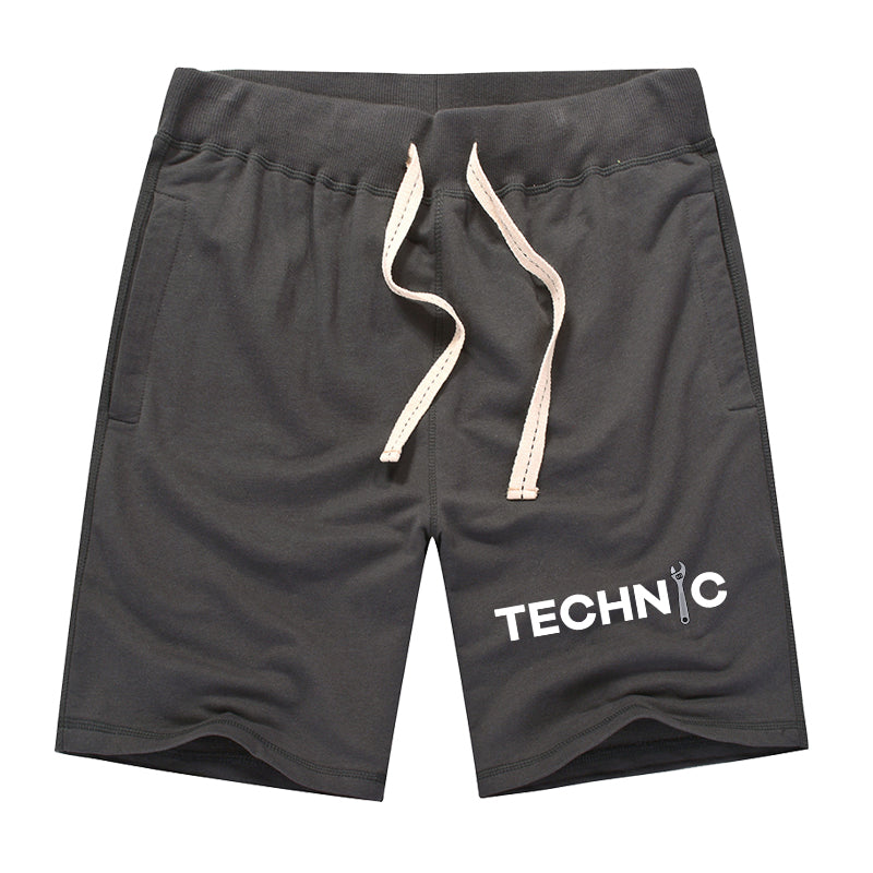 Technic Designed Cotton Shorts