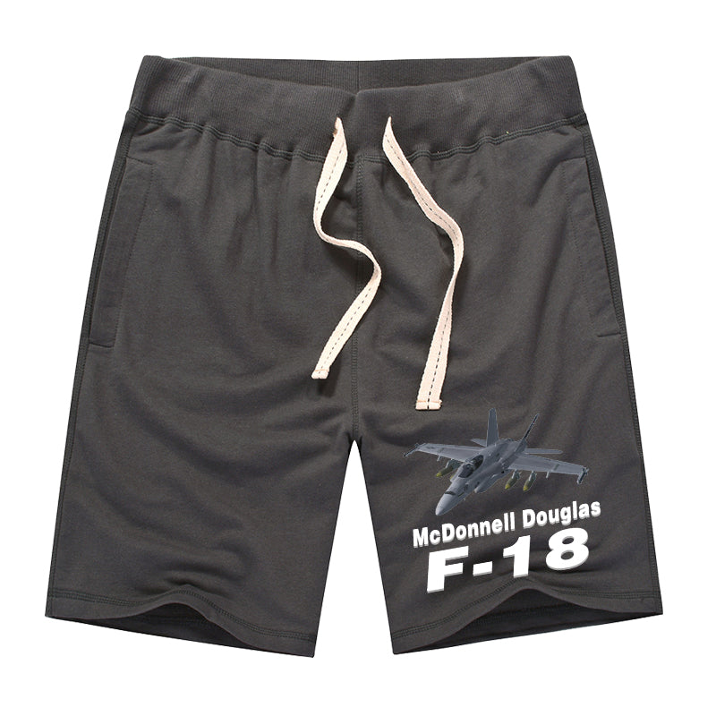 The McDonnell Douglas F18 Designed Cotton Shorts