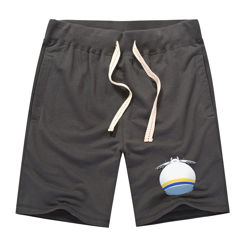 Antonov 225 ROUND Designed Cotton Shorts