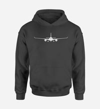 Thumbnail for Airbus A350 Silhouette Designed Hoodies