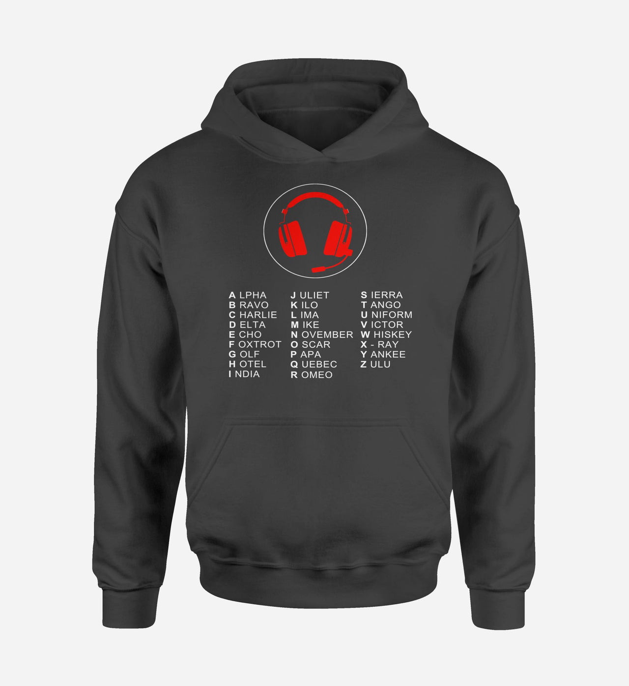 Aviation Alphabet 3 Designed Hoodies