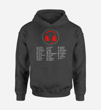 Thumbnail for Aviation Alphabet 3 Designed Hoodies