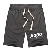 Thumbnail for Super Airbus A380 Designed Cotton Shorts