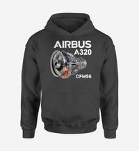 Thumbnail for Airbus A320 & CFM56 Engine Designed Hoodies
