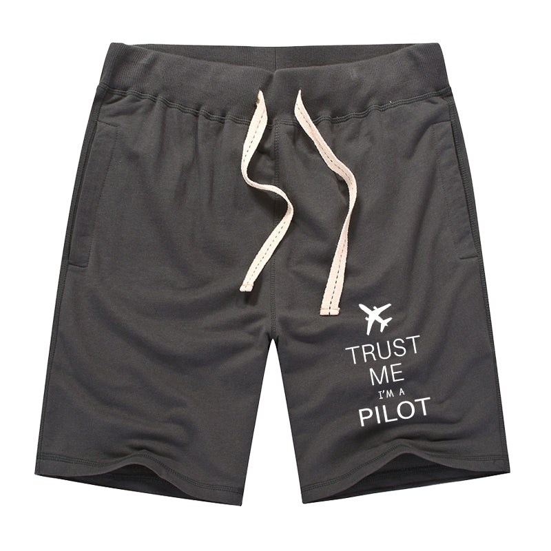 Trust Me I'm a Pilot 2 Designed Cotton Shorts