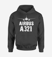 Thumbnail for Airbus A321 & Plane Designed Hoodies