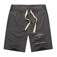 Thumbnail for The Only Six Pack I Will Ever Need Designed Cotton Shorts