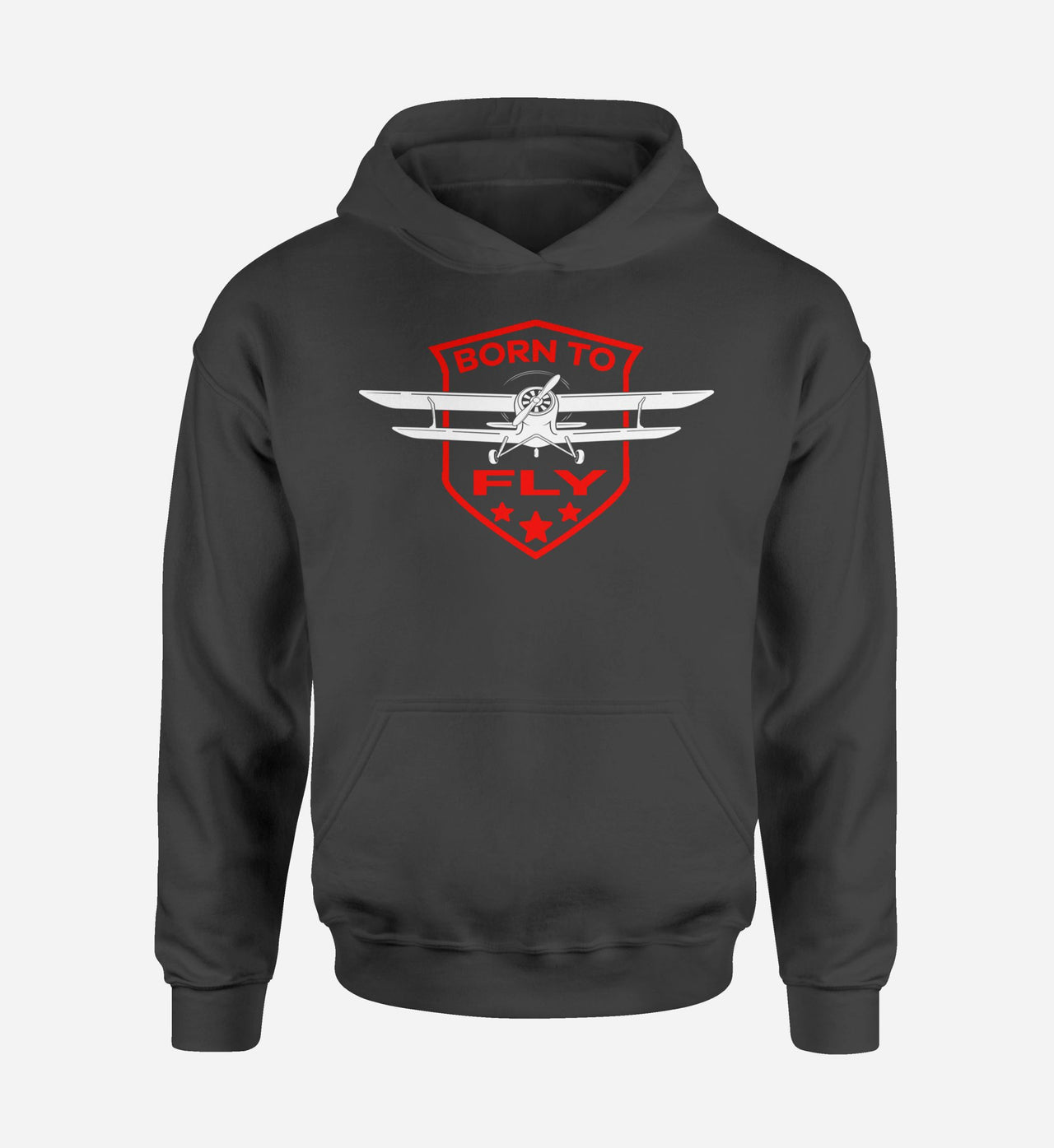 Born To Fly Designed Designed Hoodies
