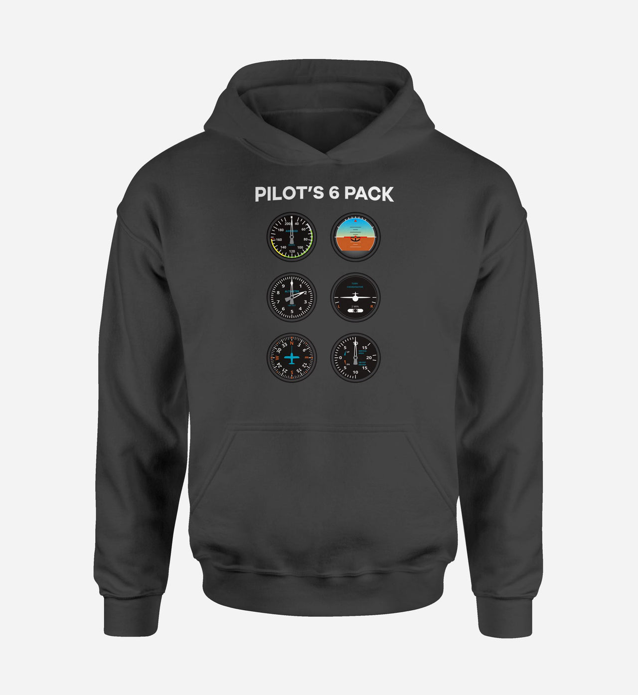 Pilot's 6 Pack Designed Hoodies