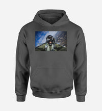 Thumbnail for Amazing Military Pilot Selfie Designed Hoodies