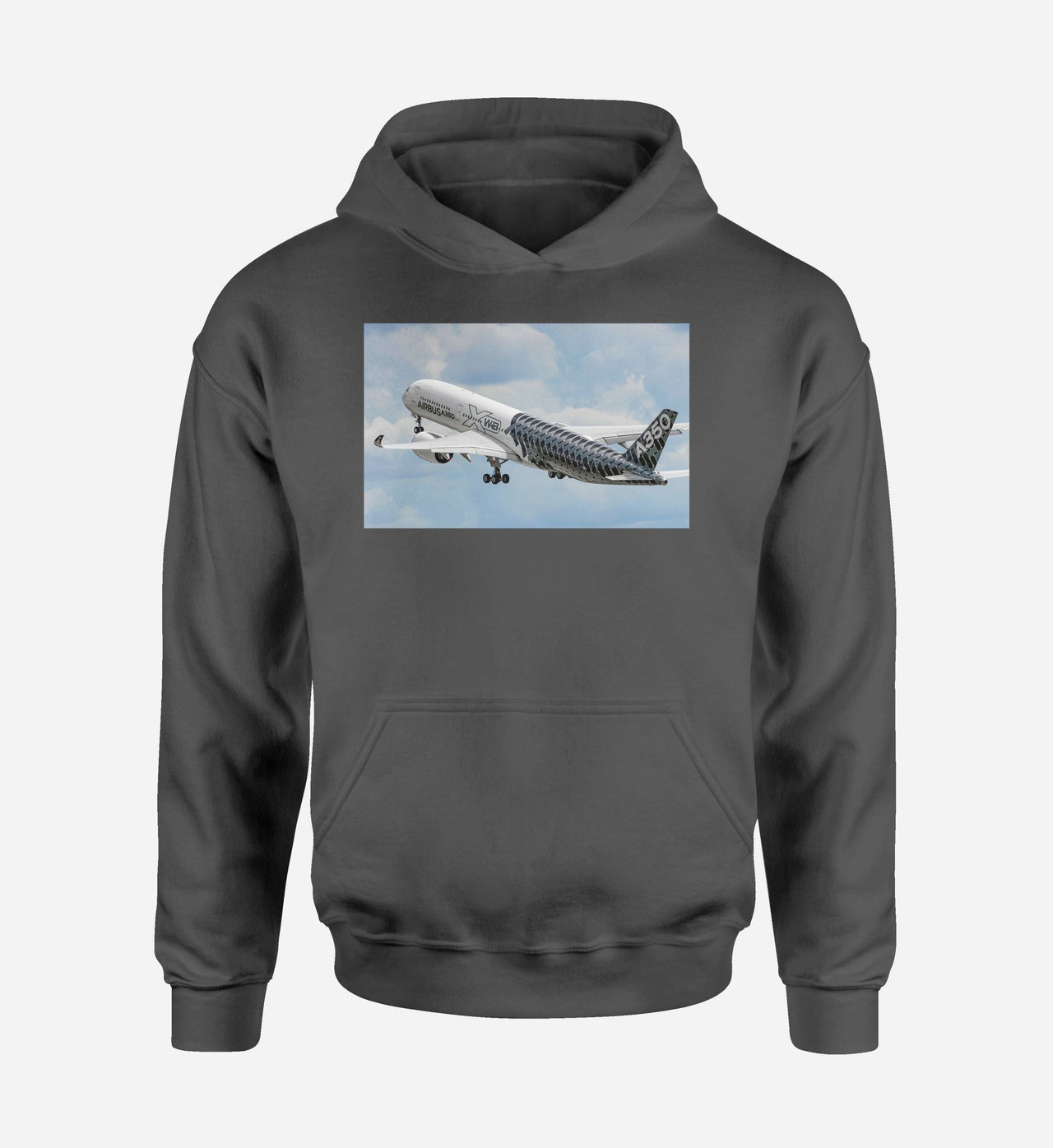 Departing Airbus A350 (Original Livery) Designed Hoodies