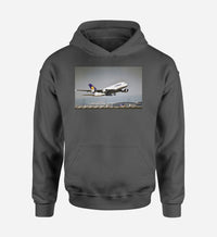 Thumbnail for Departing Lufthansa A380 Designed Hoodies