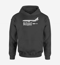 Thumbnail for The McDonnell Douglas MD-11 Designed Hoodies