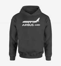 Thumbnail for The Airbus A380 Designed Hoodies